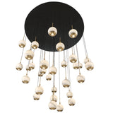 Baveno Multilight Round Chandelier By Lib & Co, Size: X Large