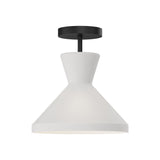 Betty Ceiling Light by Alora Mood - Matte Black/Opal Glass