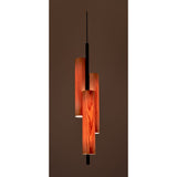 Black Note Triplet LED Suspension by LZF