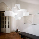 Big Bang LChandelier by Foscarini, White, in interier 4