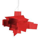 Big Bang XL Chandelier by Foscarini, Color: Red, | Casa Di Luce Lighting