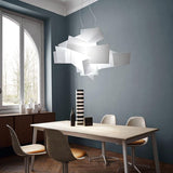 Big Bang XL Chandelier by Foscarini, White, in interier 4