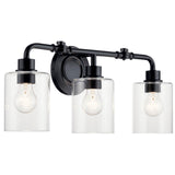 Gunnison Vanity Light - Black w/ 3 Lights