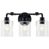 Gunnison Vanity Light - Black w/ 3 Lights