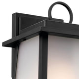 Noward Outdoor Wall Light - Black Detailed