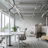 Boomer Linear Light By Toss B, Finish: White