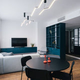 Boomer Linear Light By Toss B, Finish: White