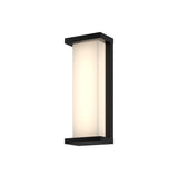 Bravo Outdoor Wall Light by Kuzco - Black, Small in white background
