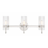 Brook Vanity Light By Eurofase - Three Lights Nickel