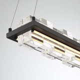 Bruco Chandelier By Eurofase - Black Detailed View