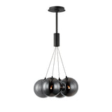 Burst 4 Light Chandeloier By ET2 Black