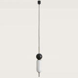 Nickel-Black Marble Anet Pendant Light by Aromas Del Campo