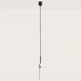 Matt Black-White Marble Delie Pendant Light by Aromas Del Campo