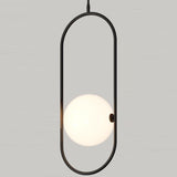 Matt Black Abbacus Pendant Light by Aromas Del Campo