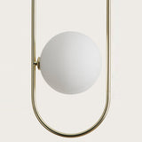 Matt Brass Abbacus Pendant Light by Aromas Del Campo