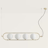 Matt Brass Abbacus Pendant Light by Aromas Del Campo
