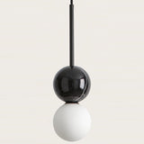 Matt Black-Black Marble Dalt Pendant Light by Aromas Del Campo