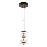 CAIRN LARGE MINI PENDANT BY HUBBARDTON FORGE, FINISH: BRONZE, LAMPING LED, | CASA DI LUCE LIGHTING