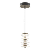 CAIRN LARGE MINI PENDANT BY HUBBARDTON FORGE, FINISH: SOFT GOLD, LAMPING LED, | CASA DI LUCE LIGHTING