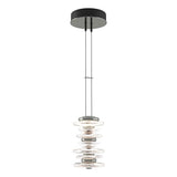 CAIRN LARGE MINI PENDANT BY HUBBARDTON FORGE, FINISH: STERLING, LAMPING LED, | CASA DI LUCE LIGHTING
