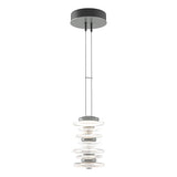 CAIRN LARGE MINI PENDANT BY HUBBARDTON FORGE, FINISH: VINTAGE PLATINUM, LAMPING LED, | CASA DI LUCE LIGHTING