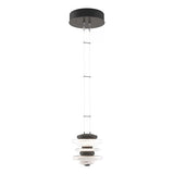 CAIRN MINI PENDANT BY HUBBARDTON FORGE, FINISH: BRONZE, LAMPING LED, | CASA DI LUCE LIGHTING