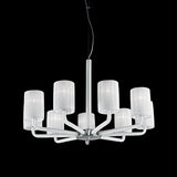 CAN CAN CHANDELIER BY VISTOSI, COLOR: MILK WHITE CLEAR, , | CASA DI LUCE LIGHTING