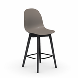 Academy CB1672 Polypropylene Counter Stool with Wooden Legs by Connubia