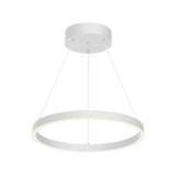 Cerchio Suspension By Kuzco, Size: 17'', Finish: White