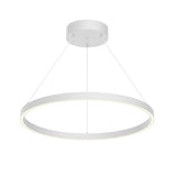 Cerchio Suspension By Kuzco, Size: 23'', Finish: White