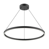 Cerchio Suspension By Kuzco, Size: 31'', Finish: Black
