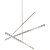 Small Brushed Nickel Vega Suspension by Kuzco