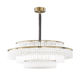 Charles Chandelier by Italamp, Size: Small, Medium, Large, X-Large, Color: Transparent, Satin, | Casa Di Luce Lighting