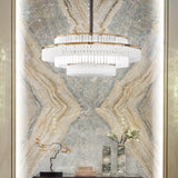 Charles Chandelier by Italamp, Size: Small, Medium, Large, X-Large, Color: Transparent, Satin, | Casa Di Luce Lighting