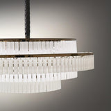 Charles Chandelier by Italamp, Size: Small, Medium, Large, X-Large, Color: Transparent, Satin, | Casa Di Luce Lighting