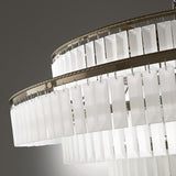 Charles Chandelier by Italamp, Size: Small, Medium, Large, X-Large, Color: Transparent, Satin, | Casa Di Luce Lighting