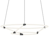 Chicago Loop Chandelier By Kuzco, Size: Medium