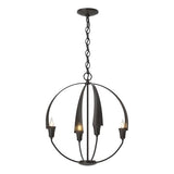 CIRQUE SMALL CHANDELIER BY HUBBARDTON FORGE, FINISH: OIL RUBBED BRONZE, , | CASA DI LUCE LIGHTING