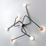 Constellation Wall Light By CVL, Finish: Satin Graphite, Color: Satin Copper