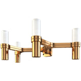 Large Gold Plated Crown Wall Lamp by Nemo