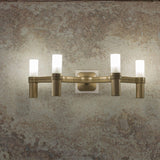 Large Gold Plated Crown Wall Lamp by Nemo