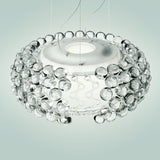 Caboche Plus Suspension by Foscarini, Color: Transparent, Grey, Light Option: LED, Halogen, Size: Small, Medium, Large | Casa Di Luce Lighting