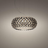 Caboche Plus Suspension by Foscarini, Color: Grey, Light Option: Halogen, Size: Medium | Casa Di Luce Lighting