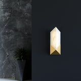Caesar Wall Light By Alora, Finish: Vintage Brass