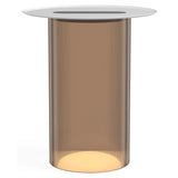 Carousel Charging Floor Lamp By Pablo, Finish: Bronze, Color: White