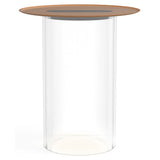 Carousel Charging Floor Lamp By Pablo, Finish: Clear, Color: Terracotta