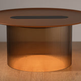 Carousel Table Lamp By Pablo, Finish: Bronze, Color: Terracorra, Size: Medium