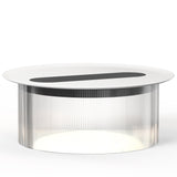 Carousel Table Lamp By Pablo, Finish: Clear, Color: White, Size: Small