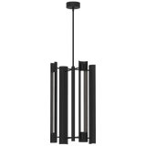 Carson Four Light Pendant By Kelly Wearstler-Midnight Black Side View