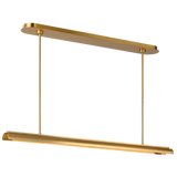 Carson Linear Chandelier By Kelly Wearstler-Burnished Brass